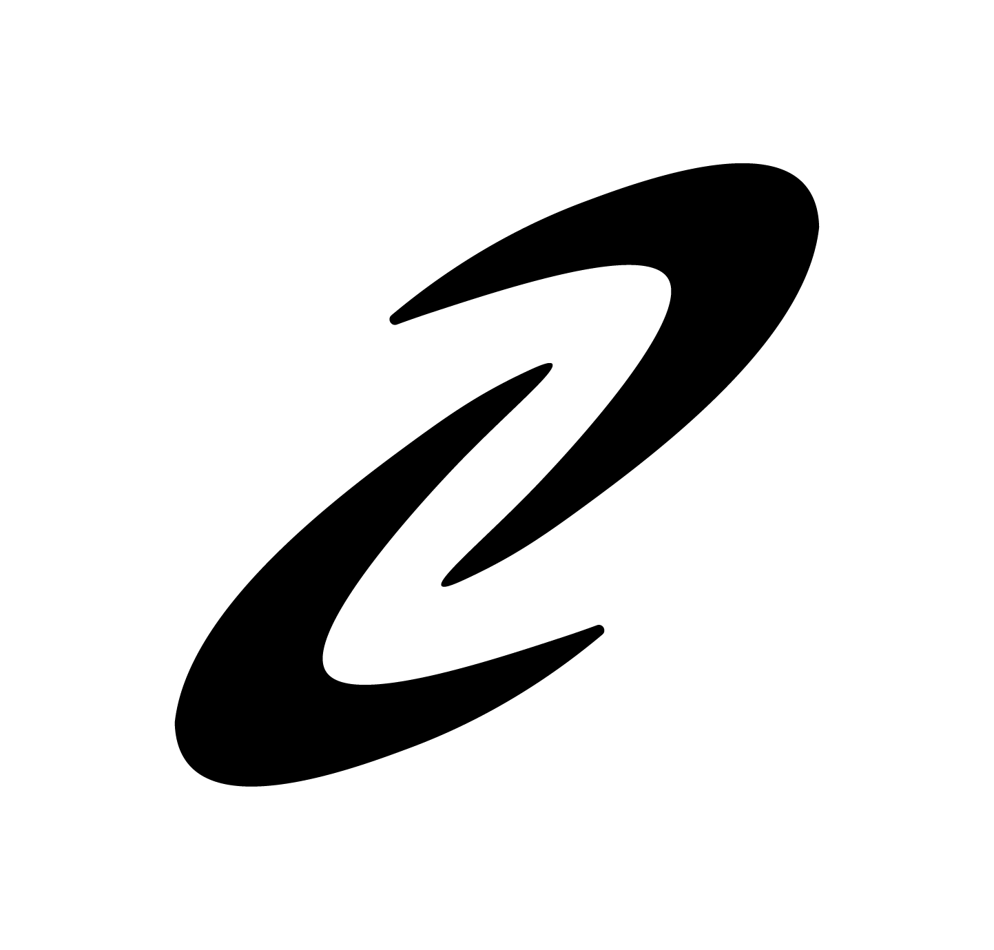 Daily Champ Logo in Transparent Schwarz