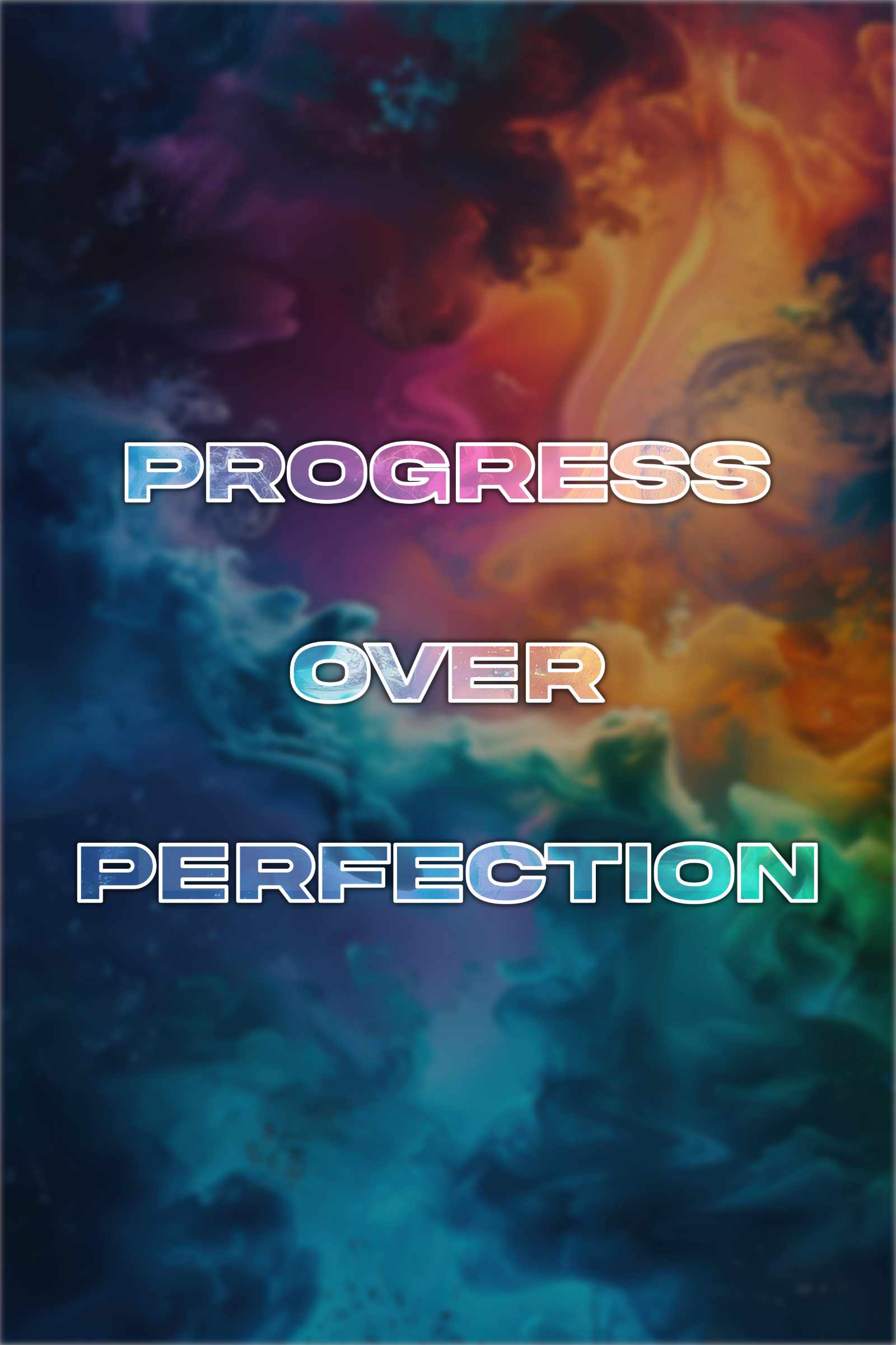 Progress over Perfection Canva