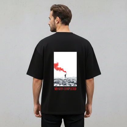 Mission Completed Oversized Shirt
