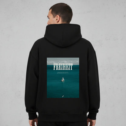 Freedom Oversized Zipper Hoodie
